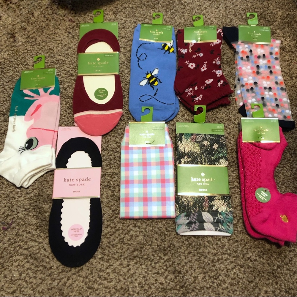 Pick 4 Pairs Kate Spade Socks! See description.
